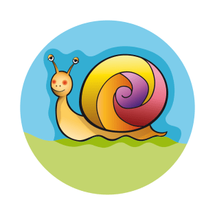 Colorful Snail T-Shirt