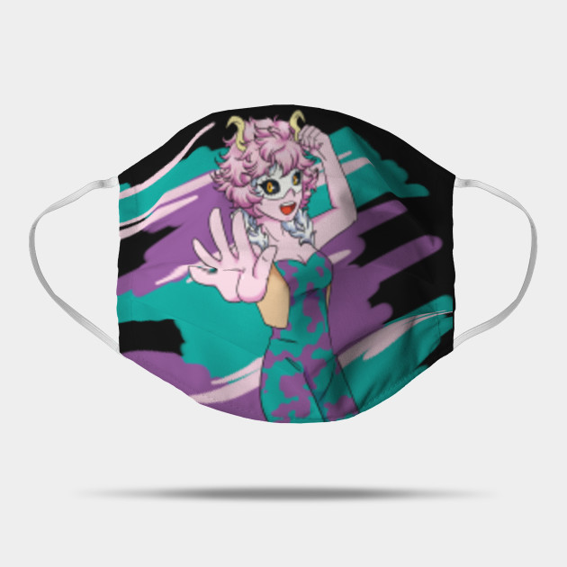 Mina Ashido Alien Queen Boku No Hero Academia Mask Teepublic Au