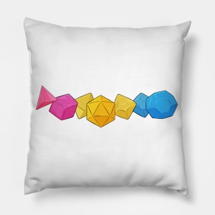 Pride Dice Pan Pansexual Pillow