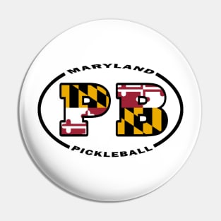 Maryland Pickleball Pin