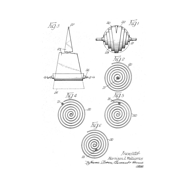 Appliance for Linear Bodies Vintage Patent Drawing by TheYoungDesigns