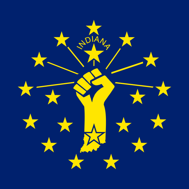 Indiana Power Flag by mubays