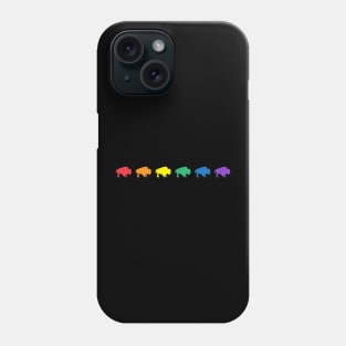 Buffalo Pride Week Rainbow Gay Pride Colors LGBTQ Ally Phone Case