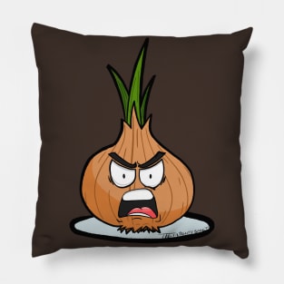 Angry Onion Pillow