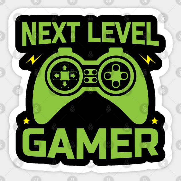 Video Games Next Level Gamer Video Games Naklejka Teepublic Pl