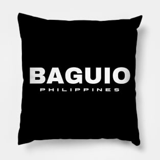 Baguio Philippines Pillow