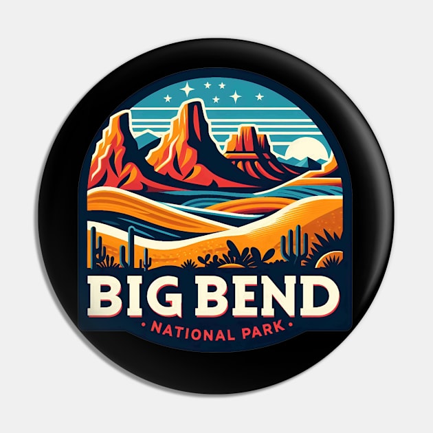 Big Bend National Park (Texas) Pin by T-shirt US