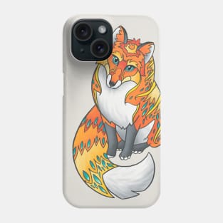 Mandala Fox Phone Case