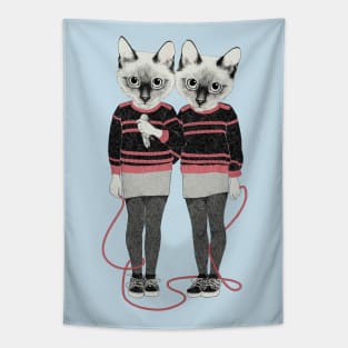 Siamese Twins Tapestry