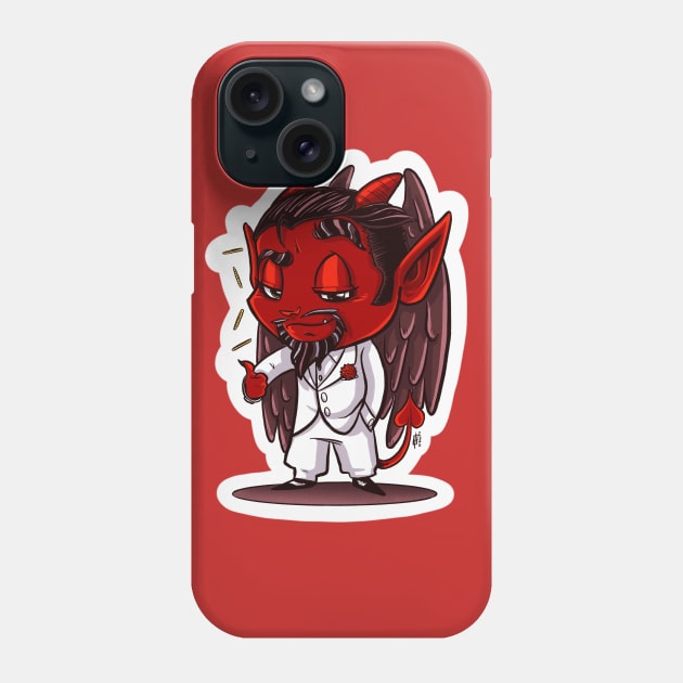 Red Devil Phone Case by BloodFuryArt