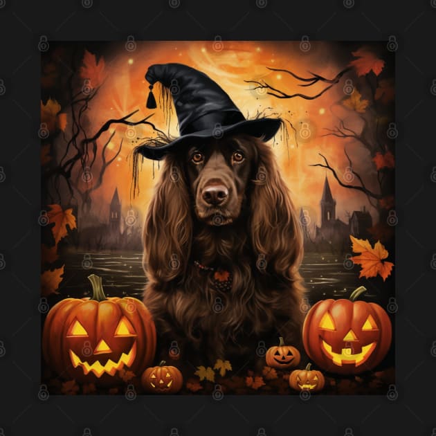 Sussex Spaniel Halloween by NatashaCuteShop