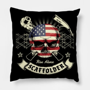 USA American Scaffolder Pillow