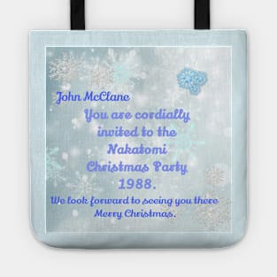 Nakatomi Christmas Party Tote