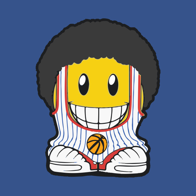 Discover Basketball Smiley - Smiley Face - T-Shirt