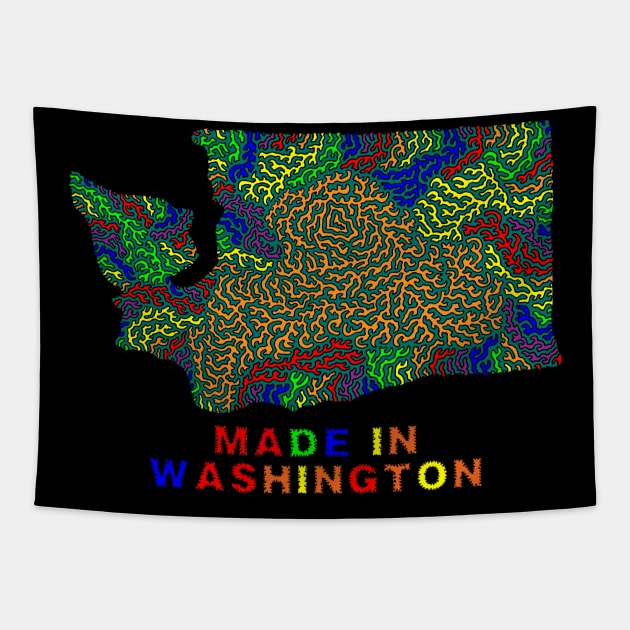 Made In Washington Tapestry by NightserFineArts