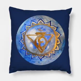 Vishudha Throat Chakra Pillow