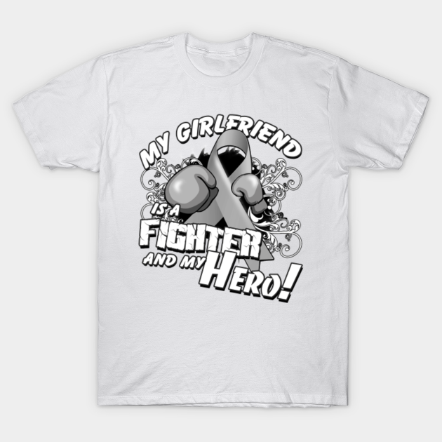 Diabetes My Girlfriend Is A Fighter And My Hero P1d Diabetes T Shirt Teepublic