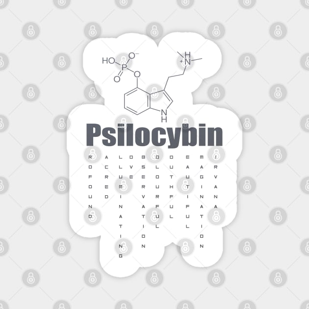 psilocybin Magnet by kurticide