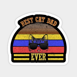 Best Cat Dad Ever Magnet