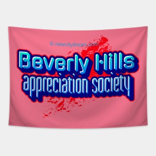 Beverly Hills Appreciation Society -Street Art style Tapestry