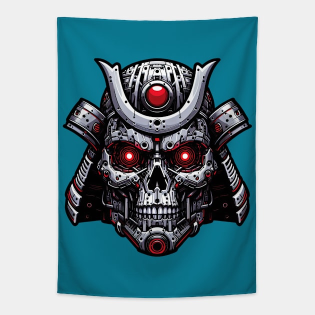 Cyber Samurai S01 D88 Tapestry by Houerd