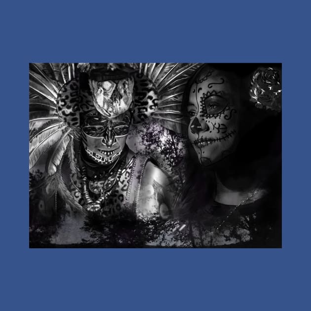 Aztec & Day of the dead by KG