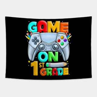 Game On 1st Grade Back To School 1st Grade Level Unlocked Tapestry