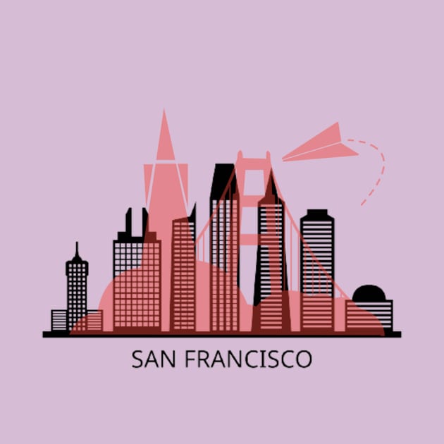 T-shirt san frncisco by Top beautiful design