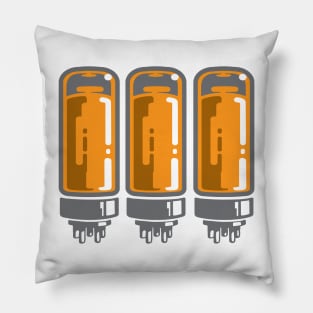 Vacuum Tube Graphics Pillow