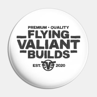 Flying Valiant Builds (Handpainted - Asphalt) Pin