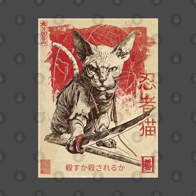 Vintage Japanese Sphinx assassin by obstinator