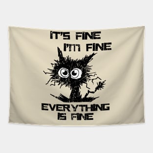 Its-fine-im-fine-everything-is-fine Tapestry