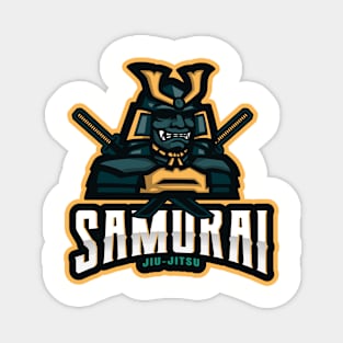 Samurai Jiu Jitsu MMA Magnet