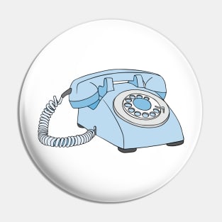 Vintage Telephone Pin