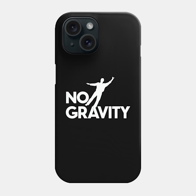 No Gravity Funny logo Phone Case by AnimeVision