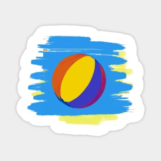 Beach Ball Magnet