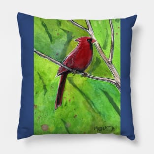 Cardinal Pillow