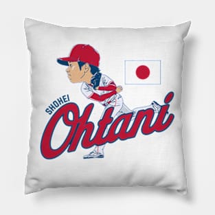 Shohei Ohtani Japan Caricature Pillow