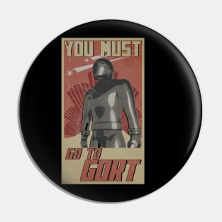 Klaatu Propaganda Nikto Pin