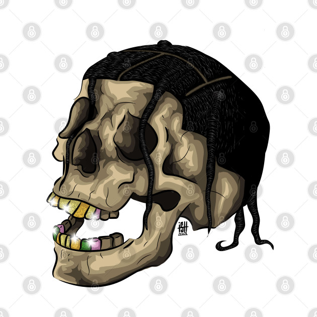 ROD3O Skull Vector by ArtByIsh