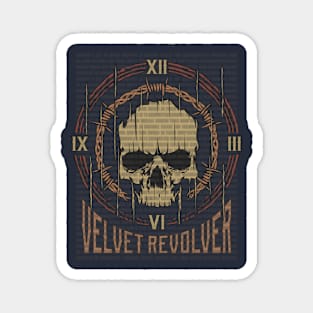 Velvet Revolver Vintage Skull Magnet