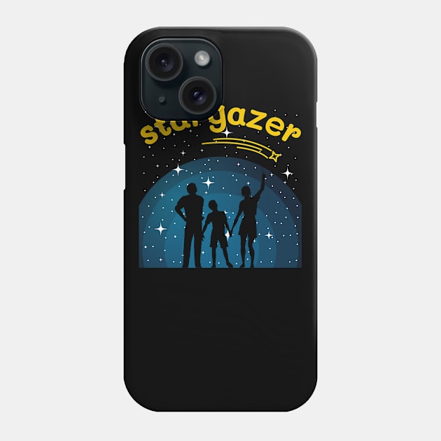 Stargazer Phone Case by Northshore Cycling Tees