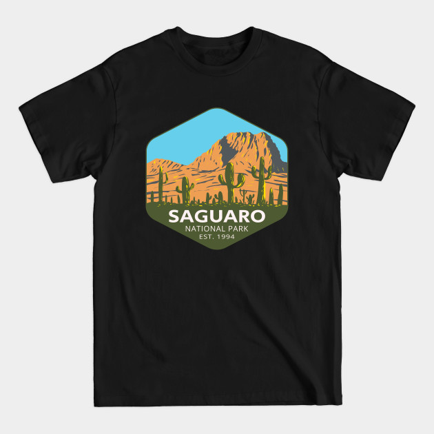 Discover Tucson Mountains in Saguaro National Park - Saguaro National Park - T-Shirt