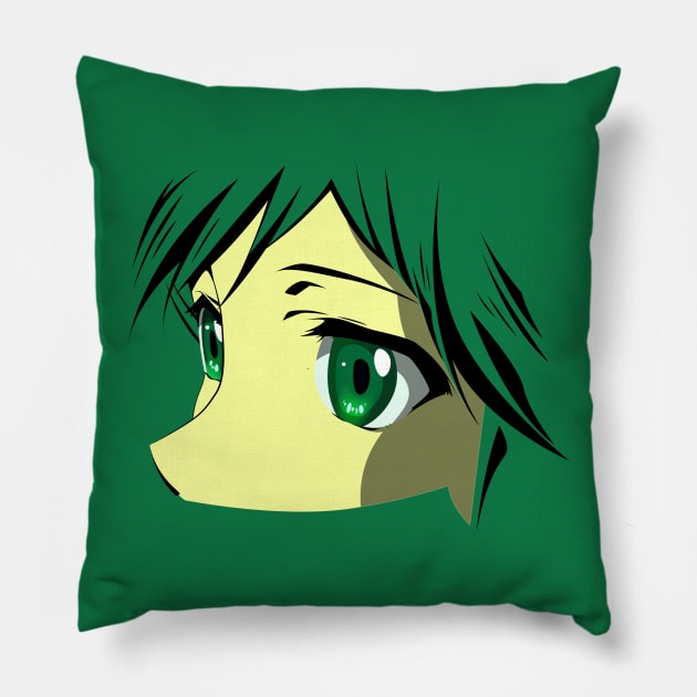 Anime Face Pillow by sfajar