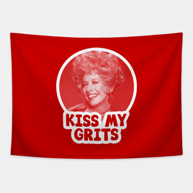 Kiss My Grits - Alice - Flo - Mel's Diner Tapestry by Barn Shirt USA