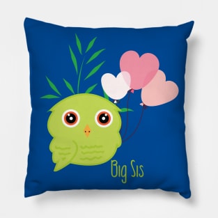 Owl Big Sis Pillow