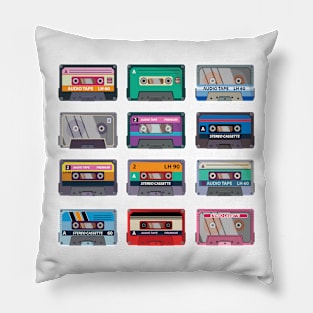 Stereo Music Cassette Tapes Pillow