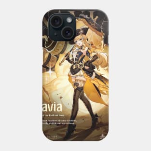 Navia Genshin Phone Case