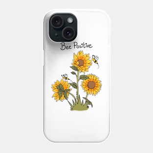 Bee Positive Phone Case