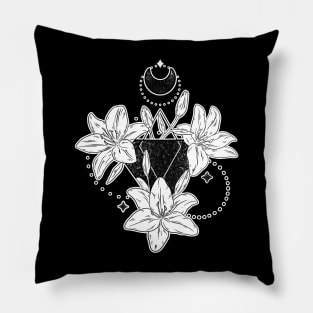 Flower moon Pillow